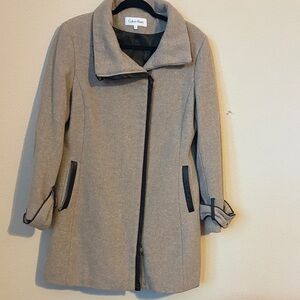 Calvin Klein Women's Tan Trench Coat